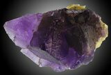 Cubic Purple/Yellow Fluorite - Cave-in-Rock, Illinois #31357-1